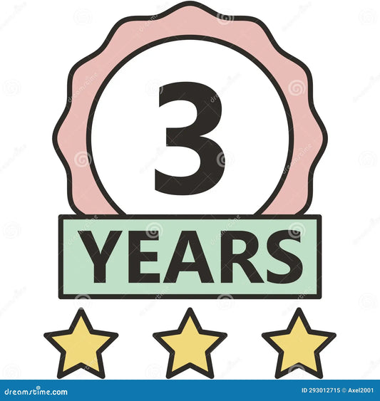 3 Years Product Protection